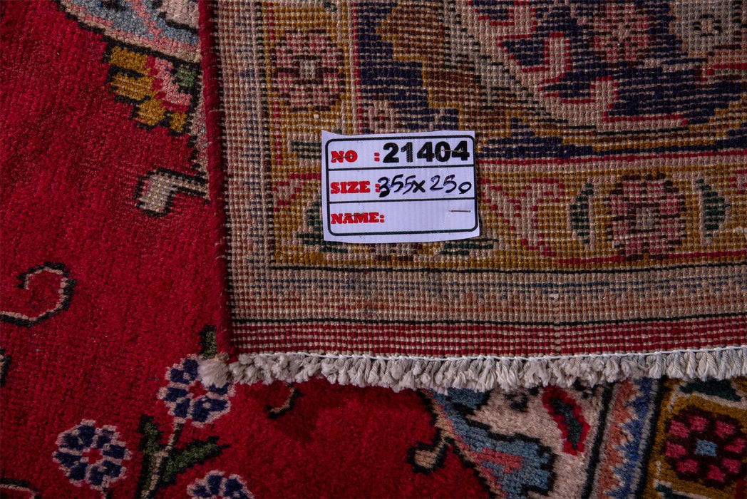 Traditional Vintage Handmade Rug 355X250 CM The Rugs Outlet 