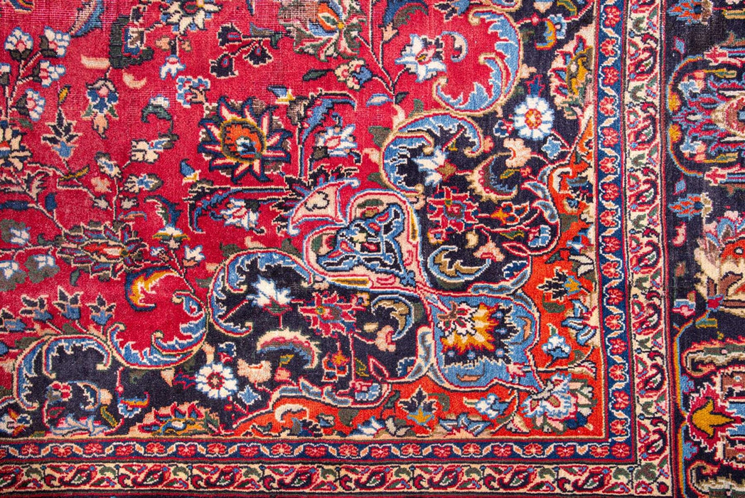 Traditional Vintage Handmade Rug 395X290 CM The Rugs Outlet 