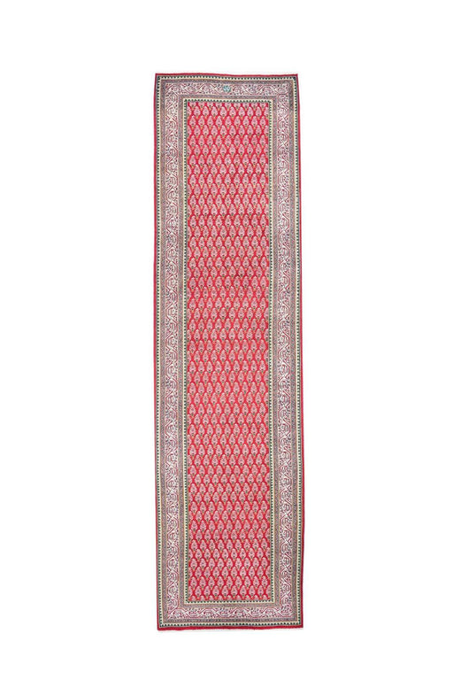 Traditional Vintage Handmade Rug 383X100 CM The Rugs Outlet 