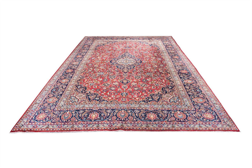 Traditional Vintage Handmade Rug 447X323 CM The Rugs Outlet 