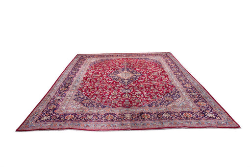 Traditional Vintage Handmade Rug 374X296 CM The Rugs Outlet 