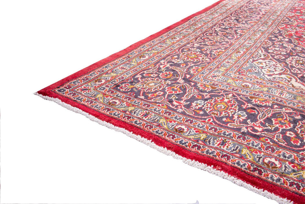 Traditional Vintage Handmade Rug 390X290 CM The Rugs Outlet 