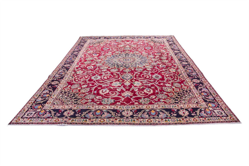 Traditional Vintage Handmade Rug 383X286 CM The Rugs Outlet 