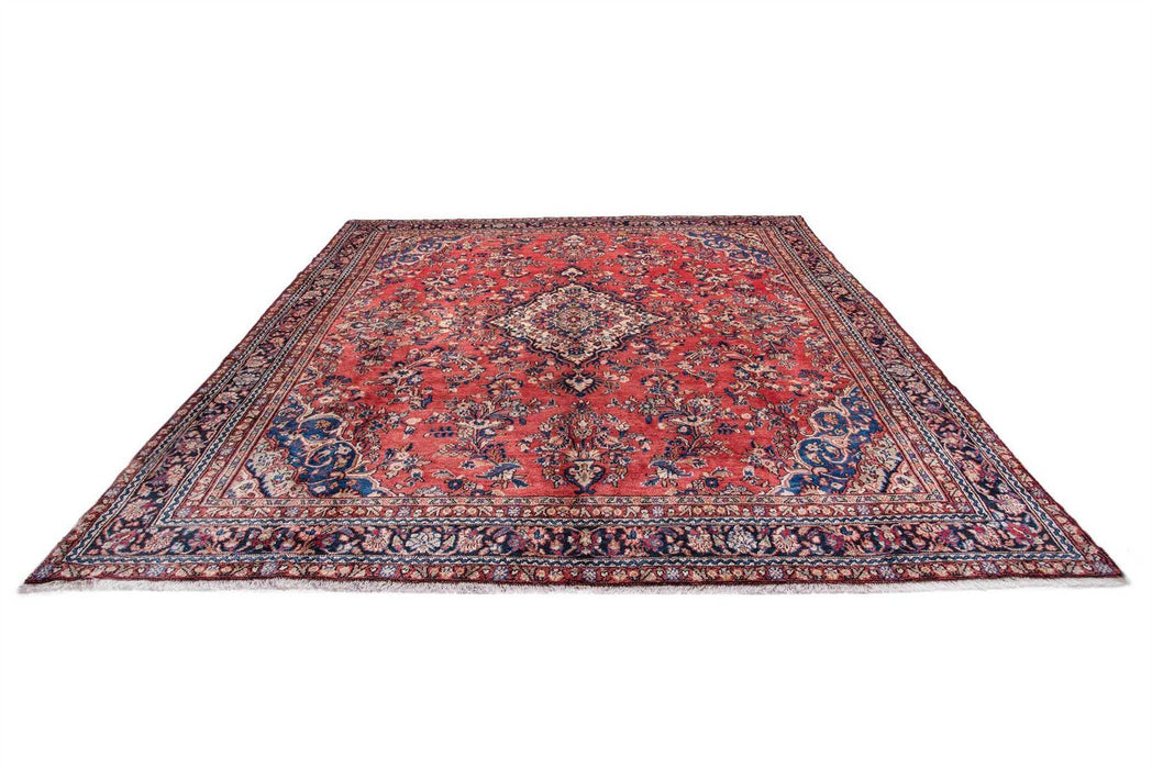 Traditional Vintage Handmade Rug 390X307 CM The Rugs Outlet 