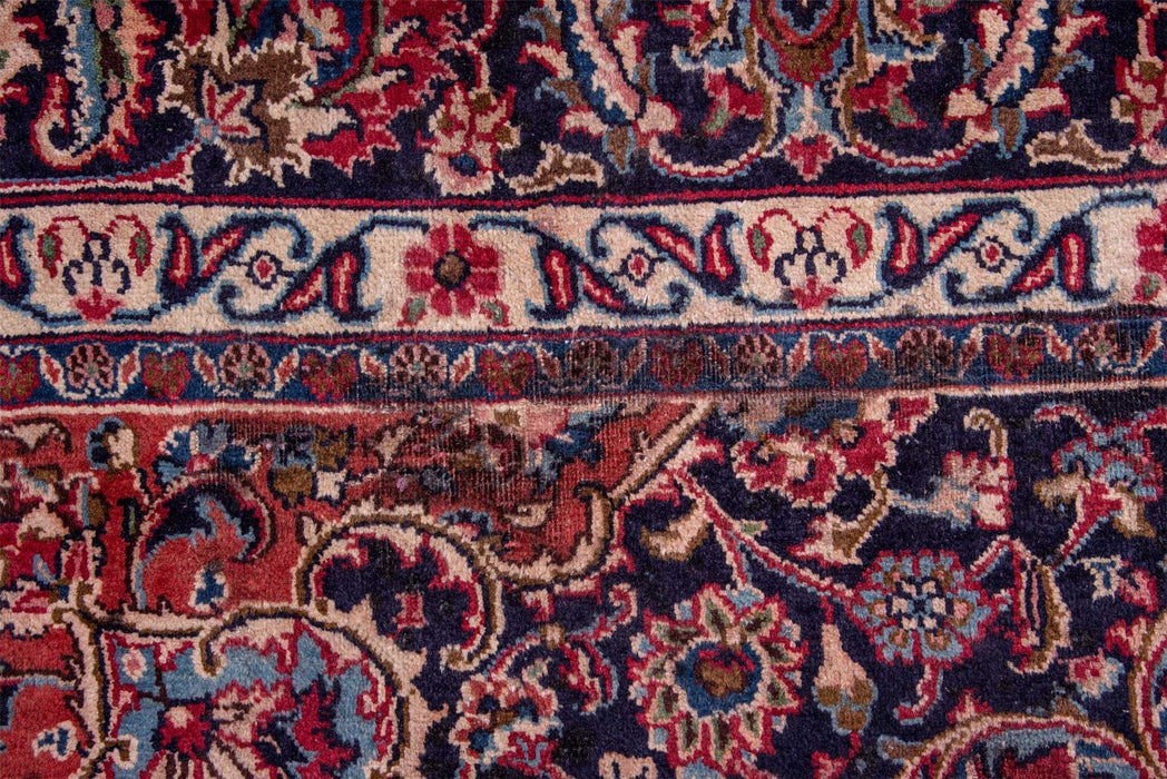 Traditional Vintage Handmade Rug 388X291 CM The Rugs Outlet 