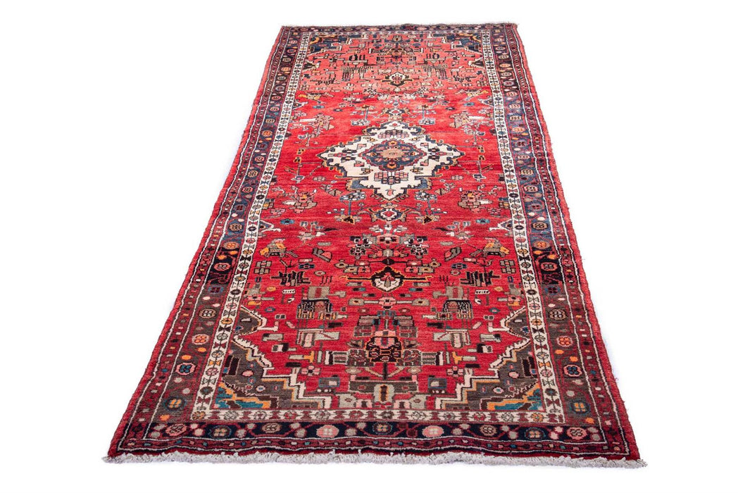 Traditional Vintage Handmade Rug 298X110 CM The Rugs Outlet 