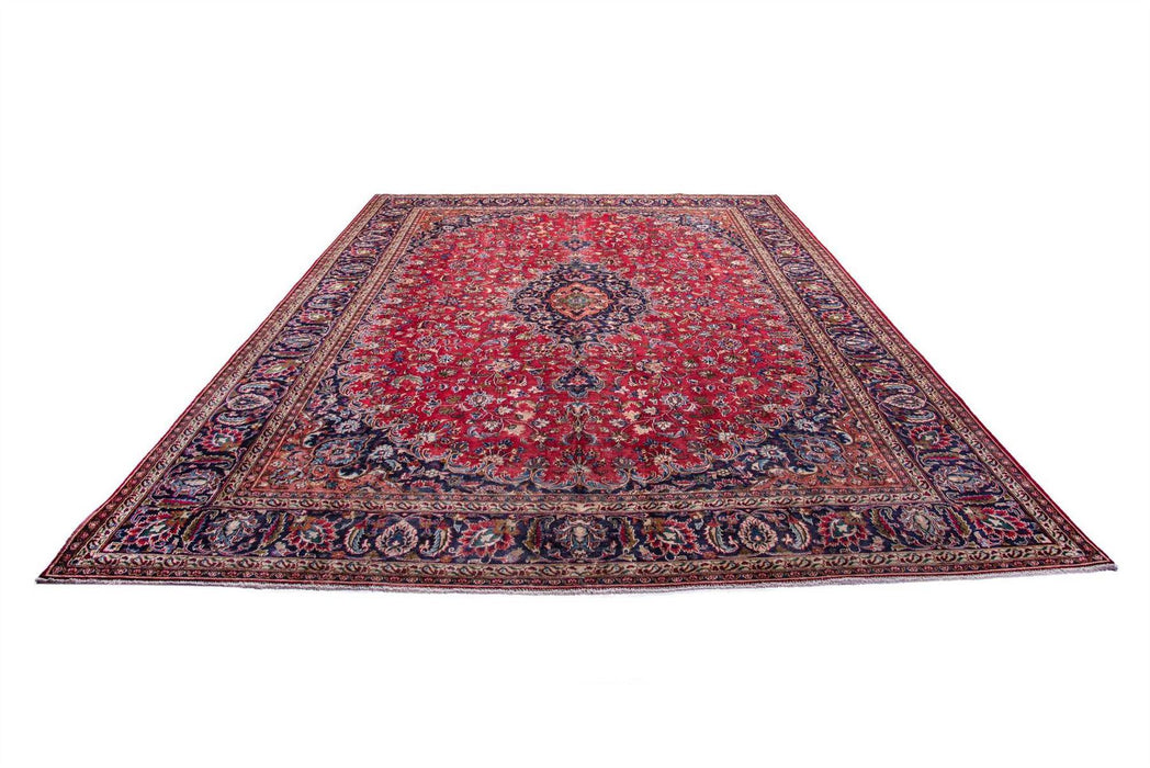 Traditional Vintage Handmade Rug 384X220 CM The Rugs Outlet 