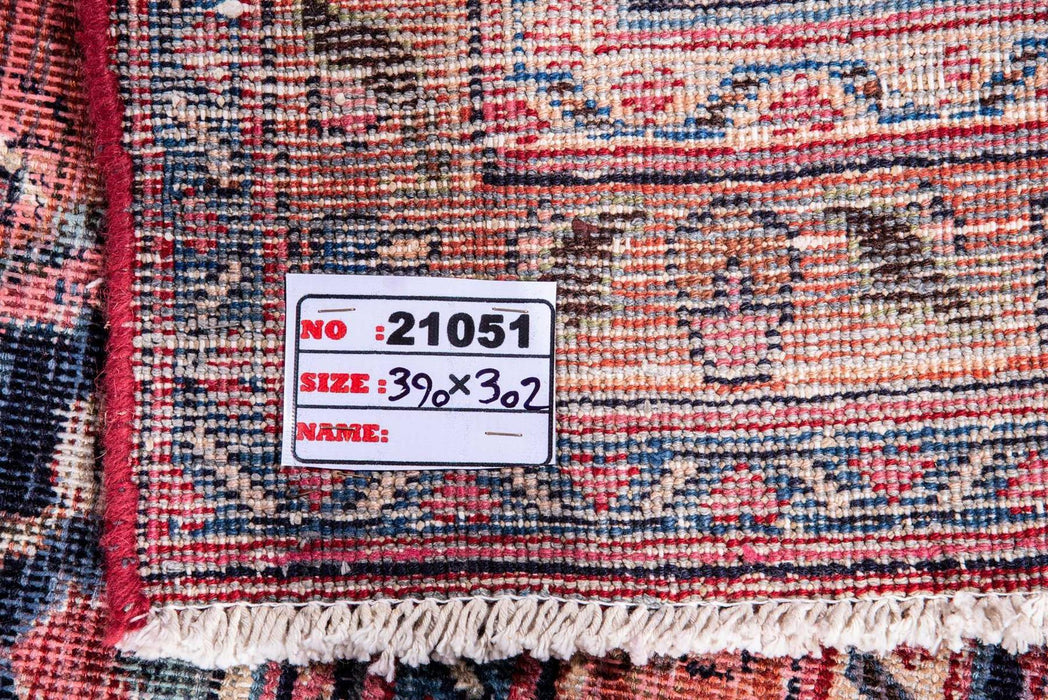 Traditional Vintage Handmade Rug 390X302 CM The Rugs Outlet 