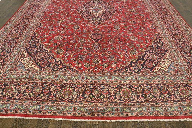 Traditional Vintage Handmade Rug 285x382cm The Rugs Outlet 