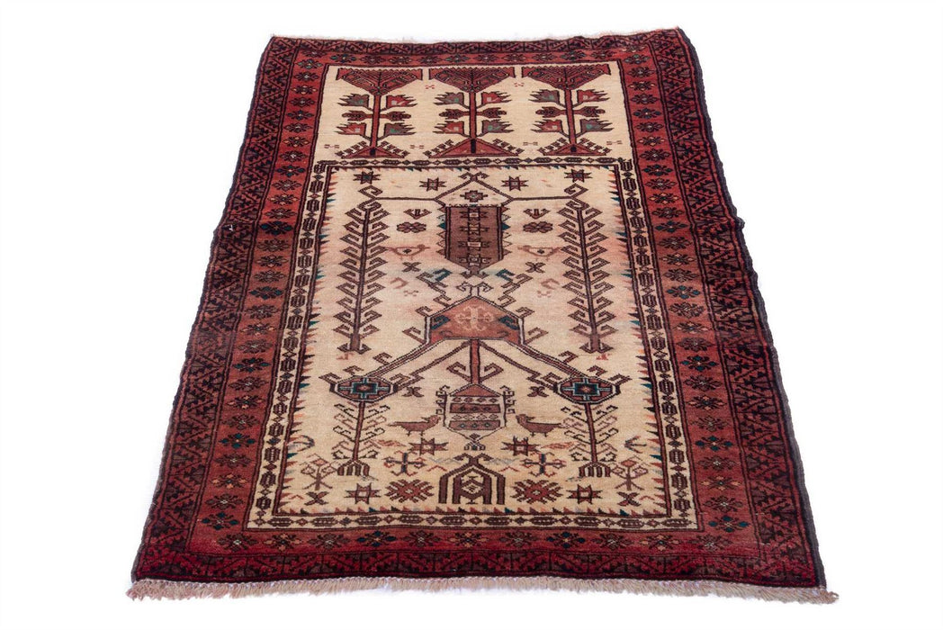 Traditional Vintage Handmade Rug 130X80 CM The Rugs Outlet 