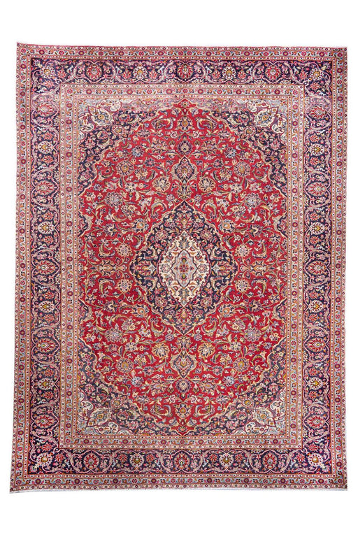 Traditional Vintage Handmade Rug 395X293 CM The Rugs Outlet 