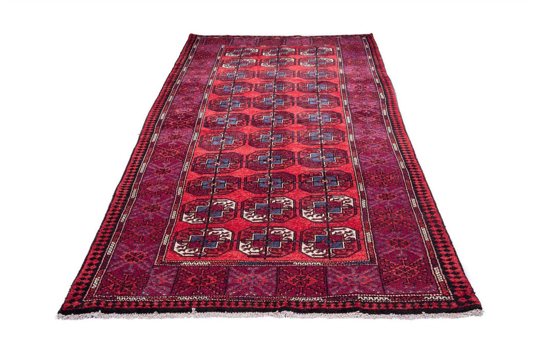 Traditional Vintage Handmade Rug 292X142 CM The Rugs Outlet 