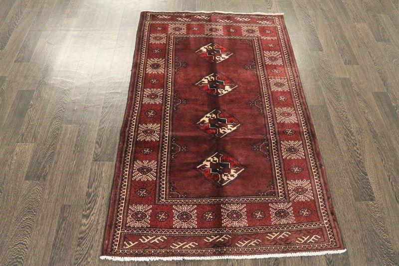 Traditional Vintage Handmade Rug 96x160cm The Rugs Outlet 