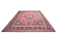 Traditional Vintage Handmade Rug 388X307 CM The Rugs Outlet 