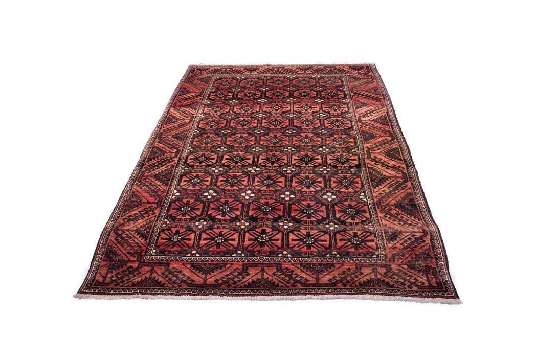 Traditional Vintage Handmade Rug 240X155 CM The Rugs Outlet 