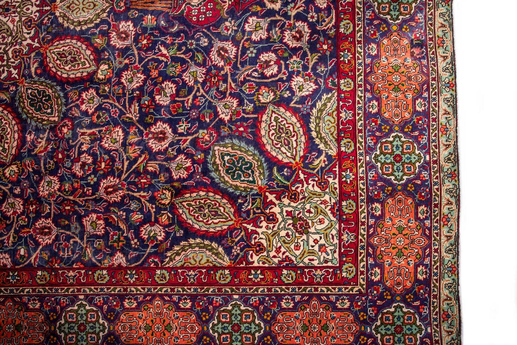 Traditional Vintage Handmade Rug 398X292 CM The Rugs Outlet 