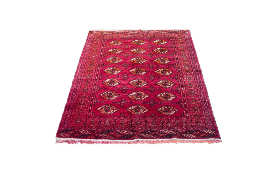 Traditional Vintage Handmade Rug 143X115 CM The Rugs Outlet 