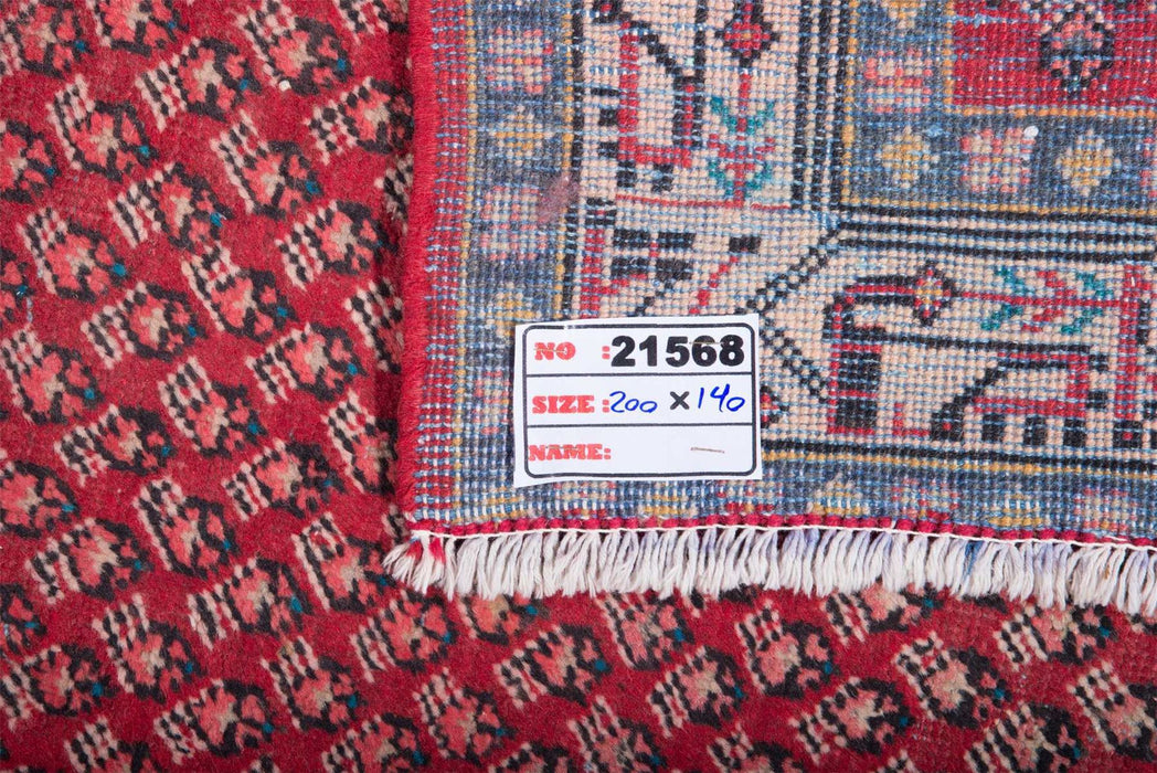 Traditional Vintage Handmade Rug 200X140 CM The Rugs Outlet 