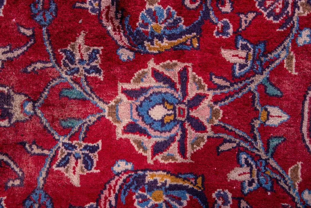 Traditional Vintage Handmade Rug 370X282 CM The Rugs Outlet 