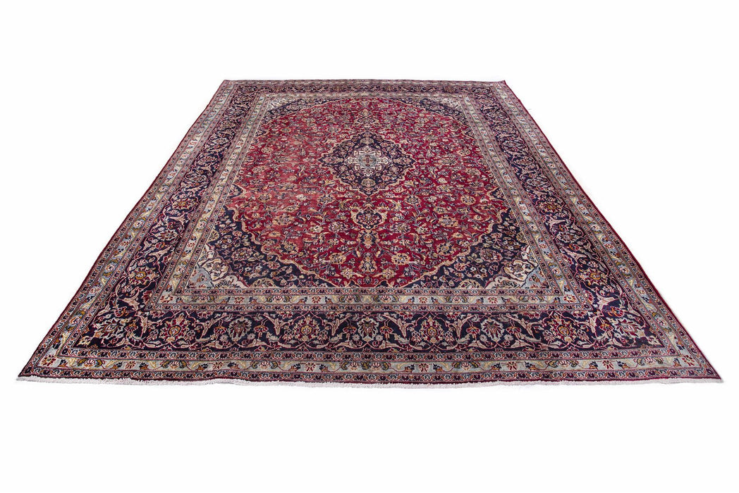 Traditional Vintage Handmade Rug 291 X 380 cm The Rugs Outlet 