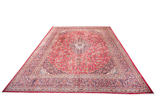 Traditional Vintage Handmade Rug 390X290 CM The Rugs Outlet 