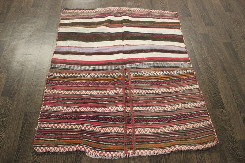 Traditional Vintage Handmade Rug 140X113 CM The Rugs Outlet 