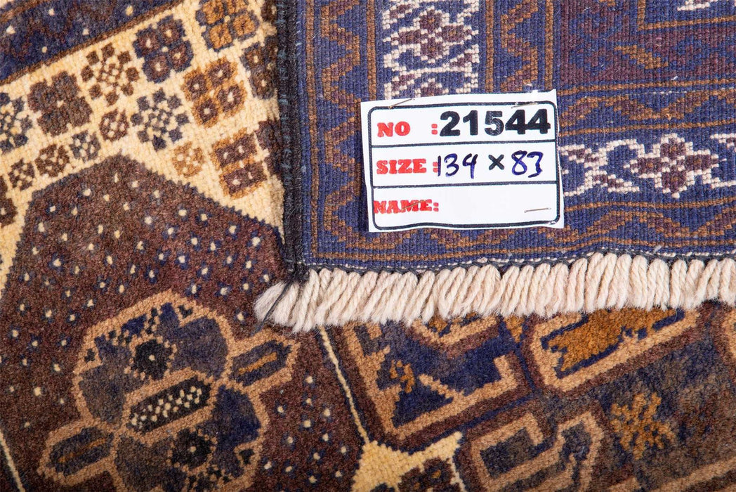 Traditional Vintage Handmade Rug 134X83 CM The Rugs Outlet 