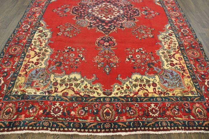 Traditional Vintage Handmade Rug 335x230cm The Rugs Outlet 