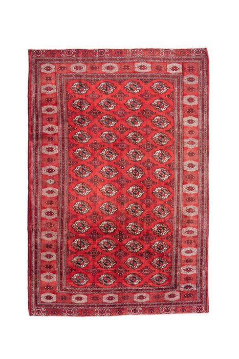 Traditional Vintage Handmade Rug 303X215 CM The Rugs Outlet 