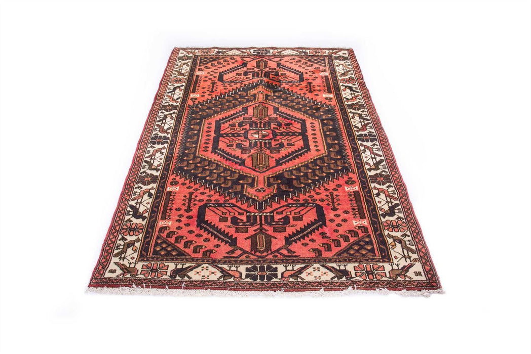 Traditional Vintage Handmade Rug 202X135 CM The Rugs Outlet 