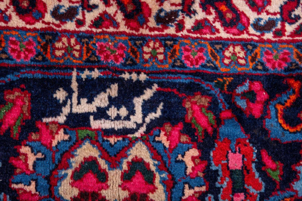 Traditional Vintage Handmade Rug 397X303 CM The Rugs Outlet 