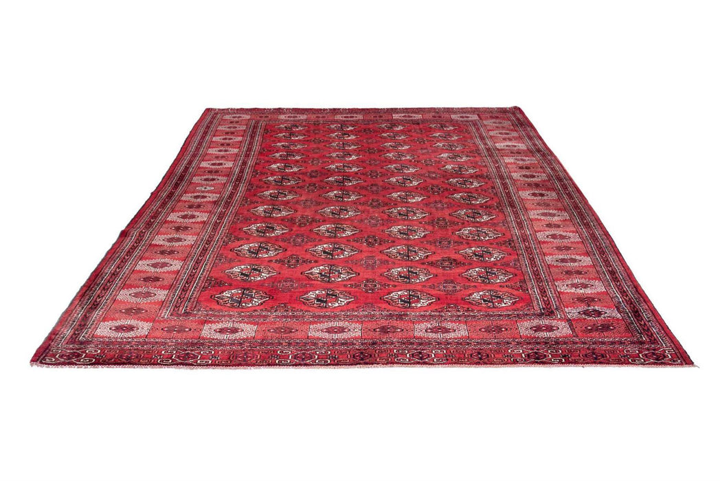 Traditional Vintage Handmade Rug 303X215 CM The Rugs Outlet 