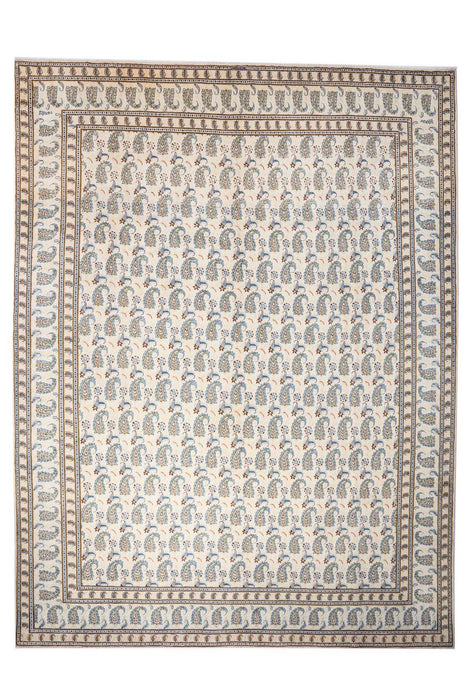 Traditional Vintage Handmade Rug 395X305 CM The Rugs Outlet 