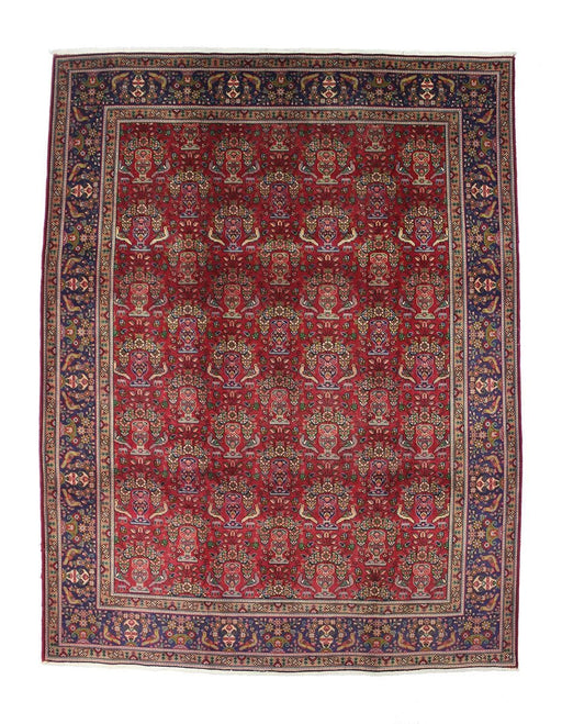 Traditional Vintage Handmade Rug 386X295 CM The Rugs Outlet 