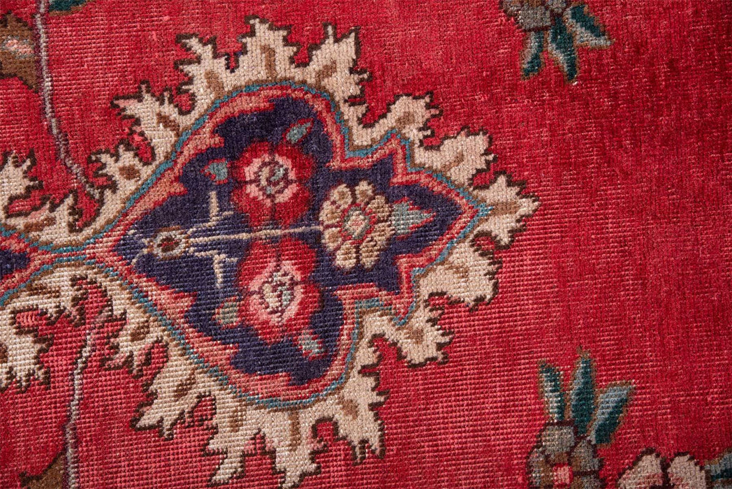 Traditional Vintage Handmade Rug 380X280 CM The Rugs Outlet 