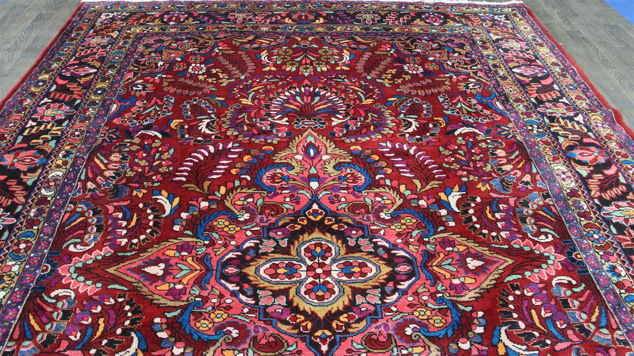 Traditional Vintage Handmade Rug 411X285 CM The Rugs Outlet 