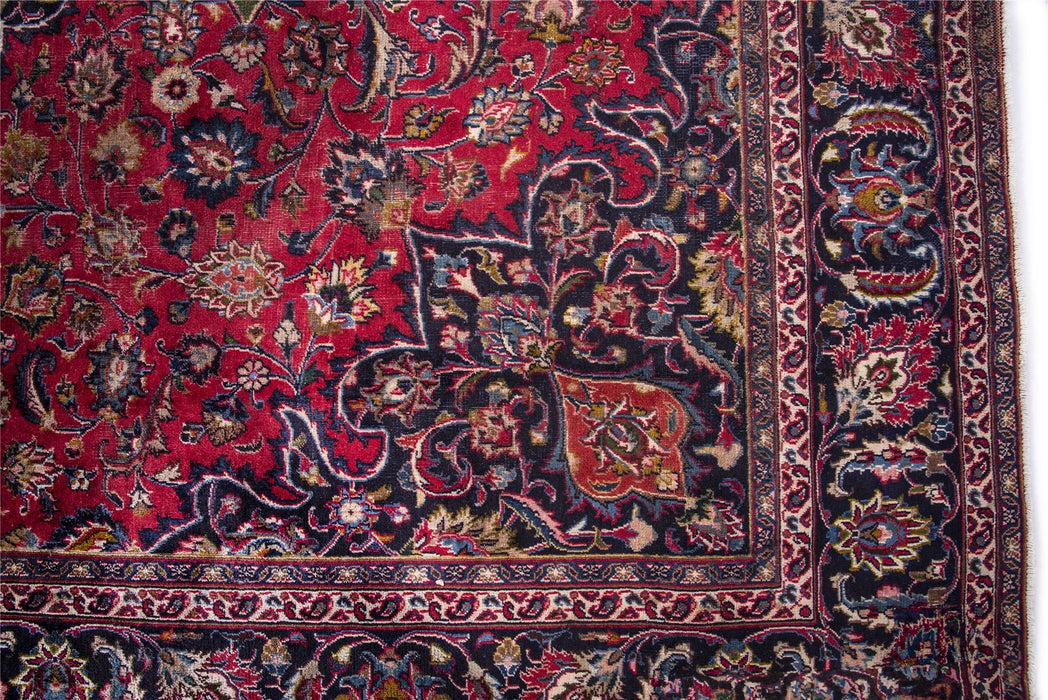 Traditional Vintage Handmade Rug 293 X 380 cm The Rugs Outlet 