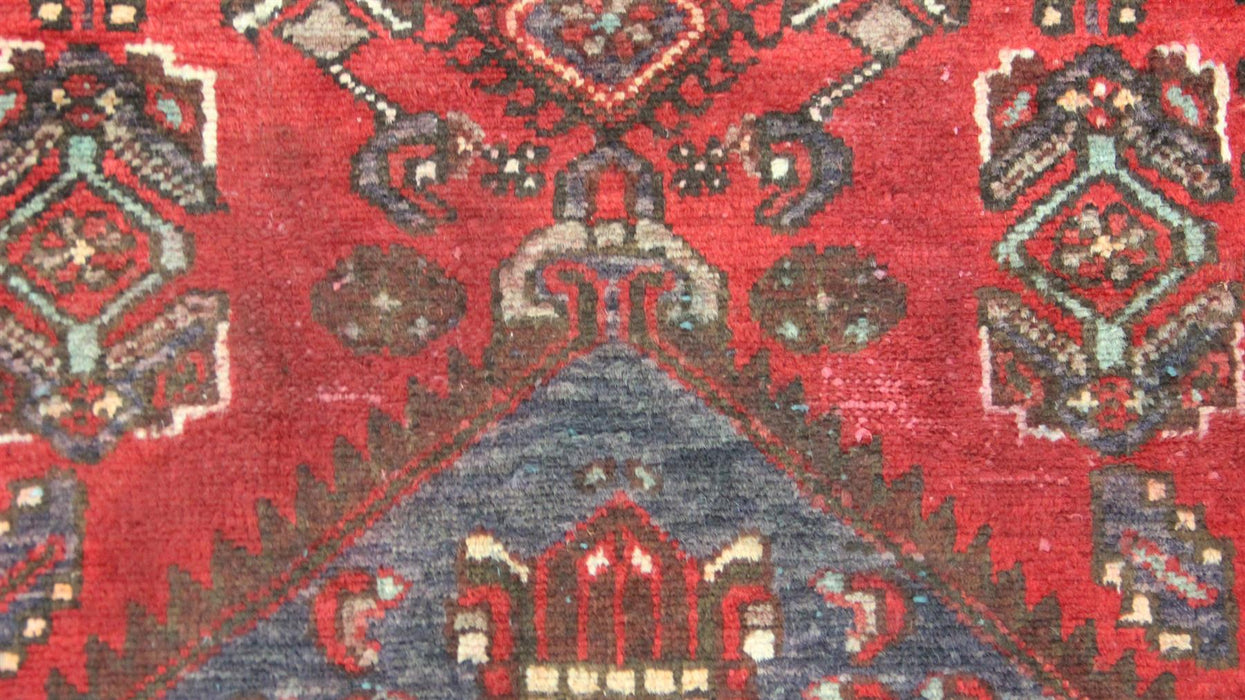 Traditional Vintage Handmade Rug 75x184cm The Rugs Outlet 