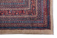 Traditional Antique Area Rugs Wool Floral Cream Rectagular Handmade Oriental Rugs 387X300 CM 12.7X9.8 FT Medium The Rugs Outlet 