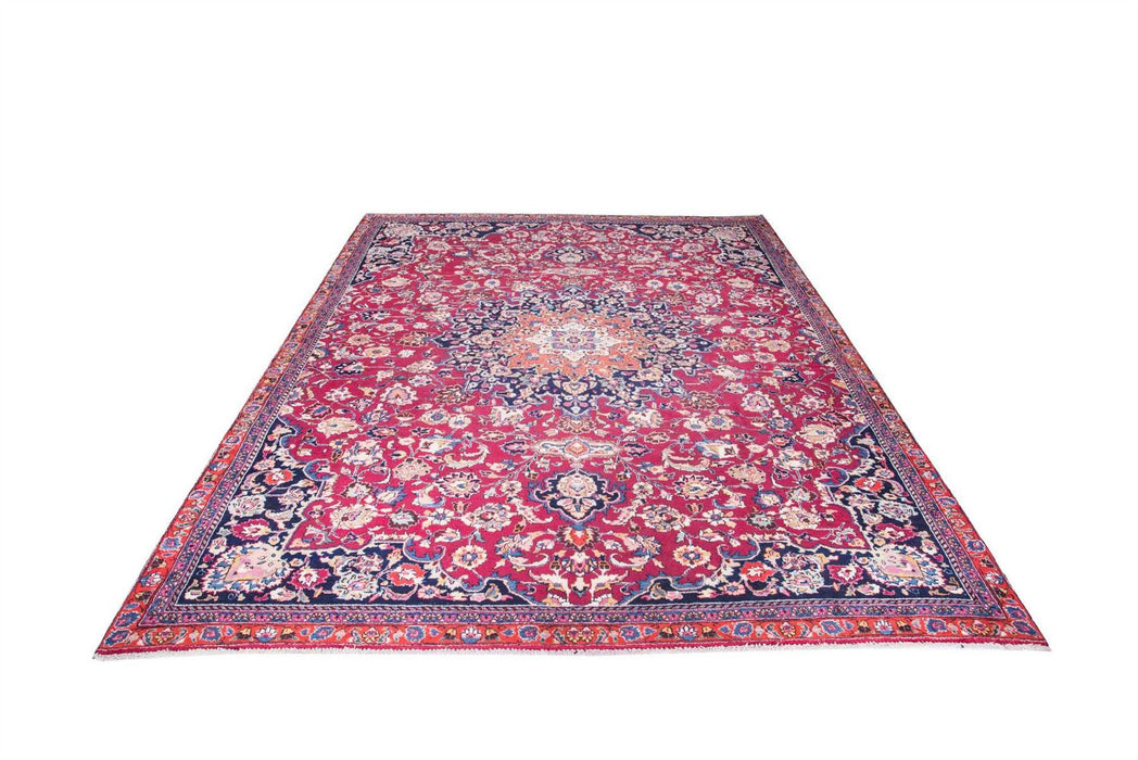 Traditional Vintage Handmade Rug 330X206 CM The Rugs Outlet 