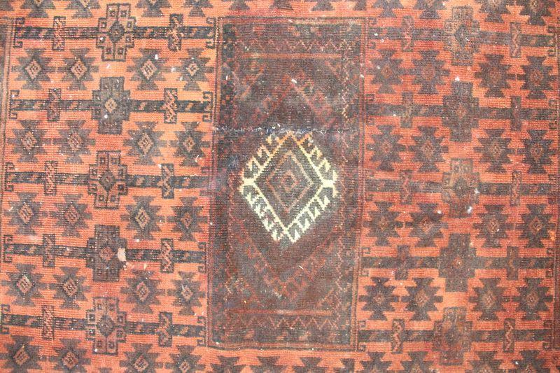 Traditional Vintage Handmade Rug 82x170cm The Rugs Outlet 