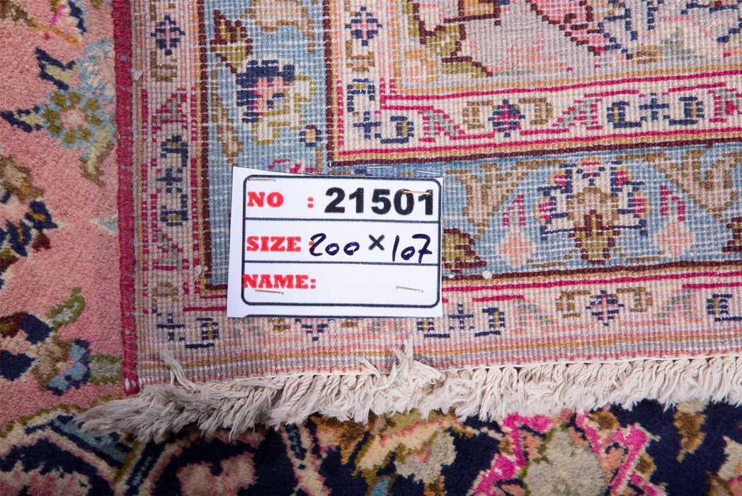 Traditional Vintage Handmade Rug 200X107 CM The Rugs Outlet 