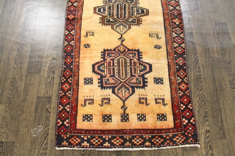 Traditional Vintage Handmade Rug 185X90 CM The Rugs Outlet 