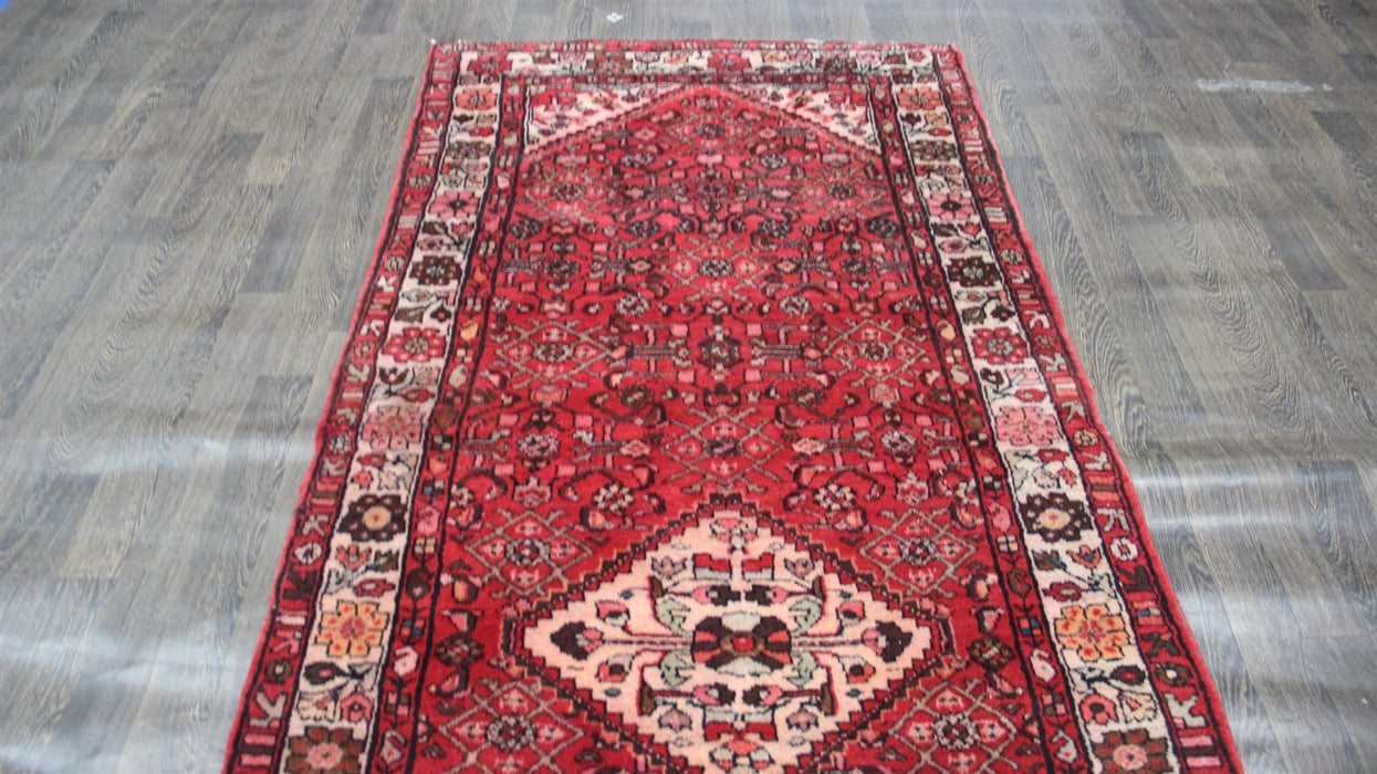 Traditional Vintage Handmade Rug 130x335cm The Rugs Outlet 