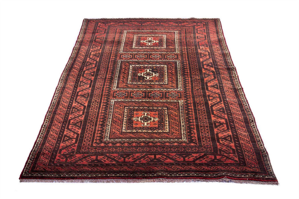 Traditional Vintage Handmade Rug 213X117 CM The Rugs Outlet 