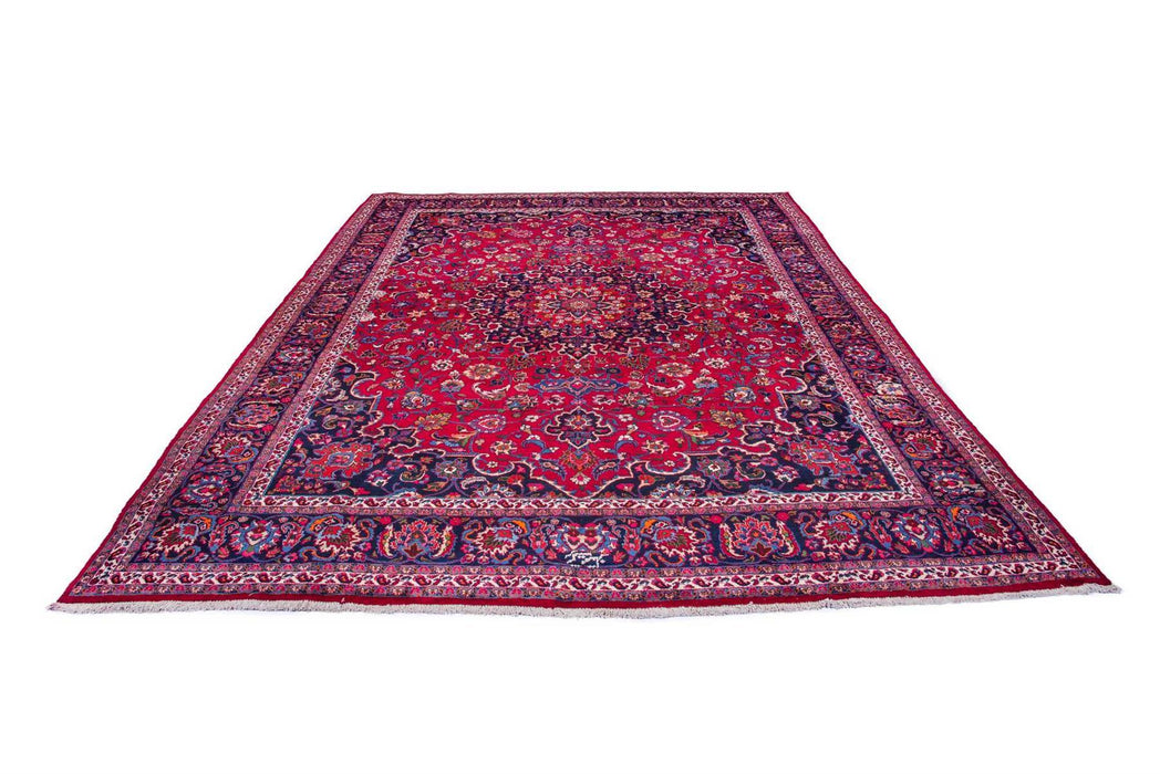 Traditional Vintage Handmade Rug 397X303 CM The Rugs Outlet 