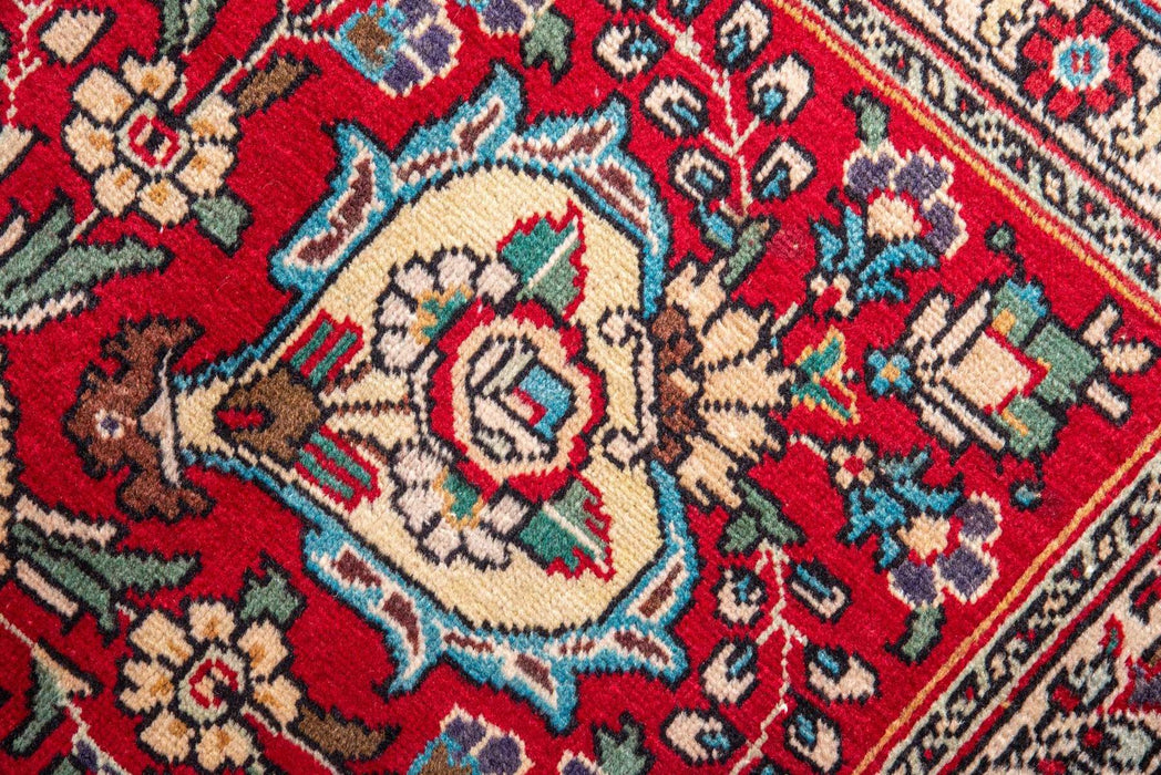 Traditional Vintage Handmade Rug 340X247 CM The Rugs Outlet 