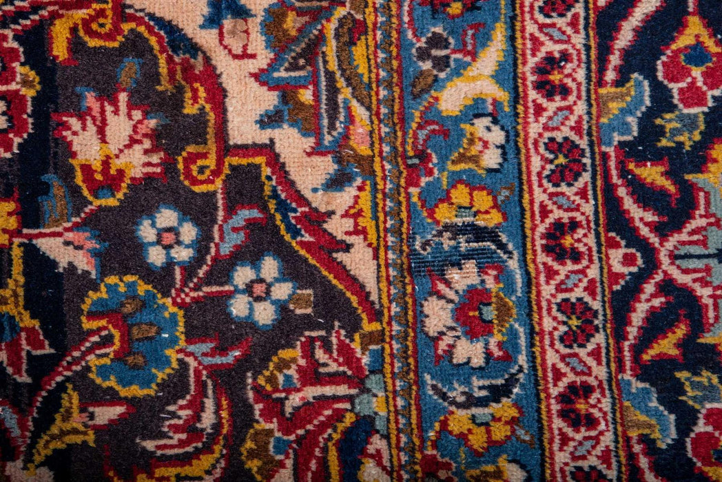 Traditional Vintage Handmade Rug 380X275 CM The Rugs Outlet 