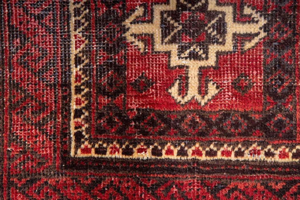 Traditional Vintage Handmade Rug 213X117 CM The Rugs Outlet 