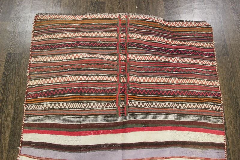 Traditional Vintage Handmade Rug 140X113 CM The Rugs Outlet 